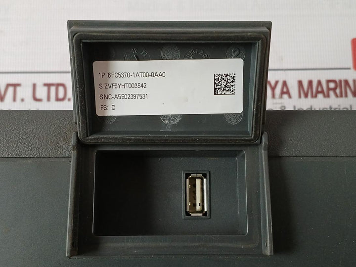Siemens 6Fc5370-1At00-0Aa0 Sinumerik 808D Turning Panel Ppu141.1 24Vdc 2.5A