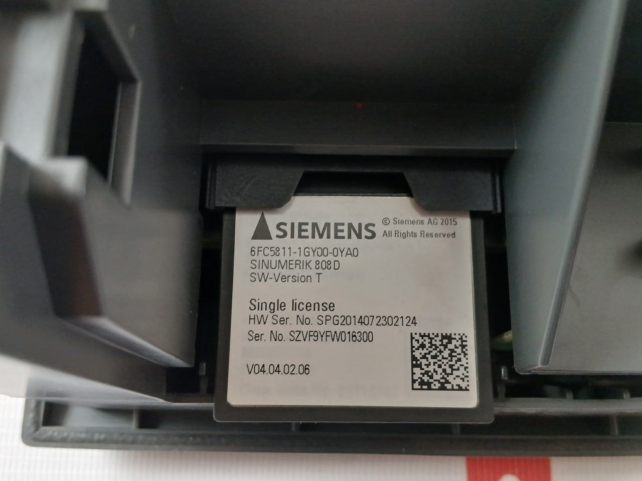 Siemens 6Fc5370-1At00-0Aa0 Sinumerik 808D Turning Panel Ppu141.1 24Vdc 2.5A