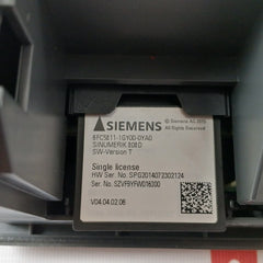 Siemens 6Fc5370-1At00-0Aa0 Sinumerik 808D Turning Panel Ppu141.1 24Vdc 2.5A