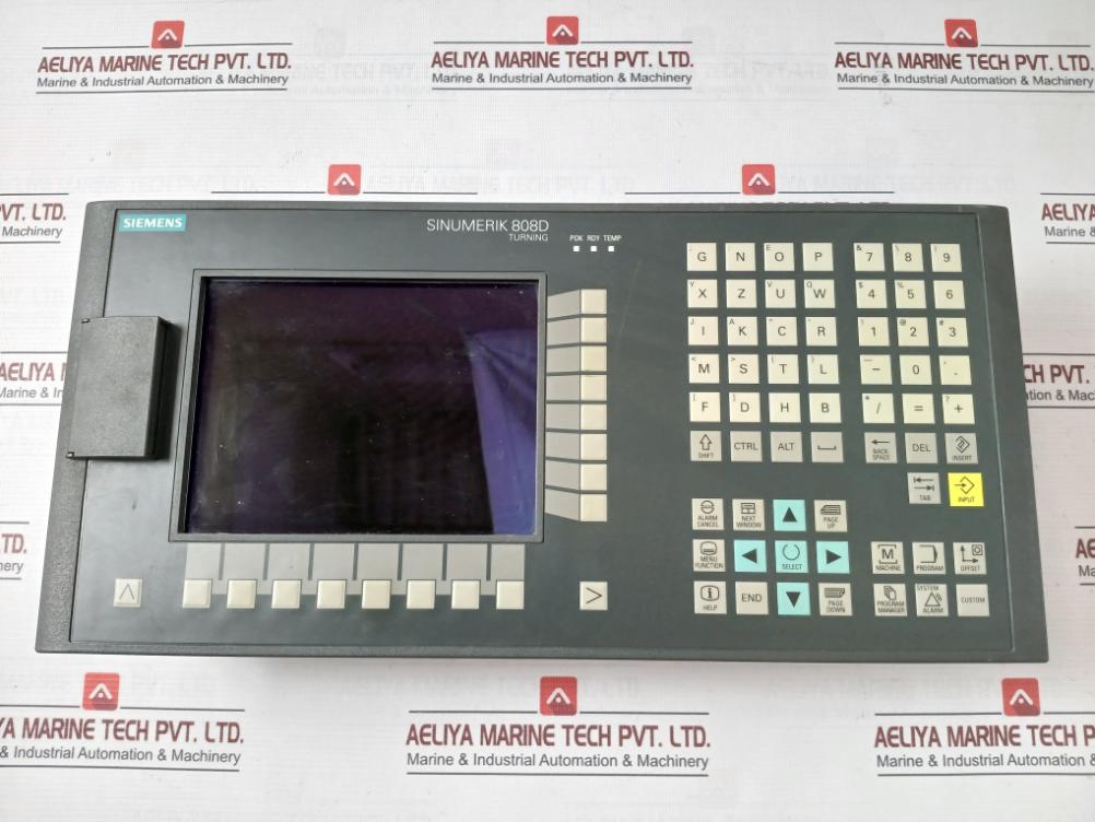 Siemens 6Fc5370-1At00-0Aa0 Sinumerik 808D Turning Panel Ppu141.1 24Vdc 2.5A