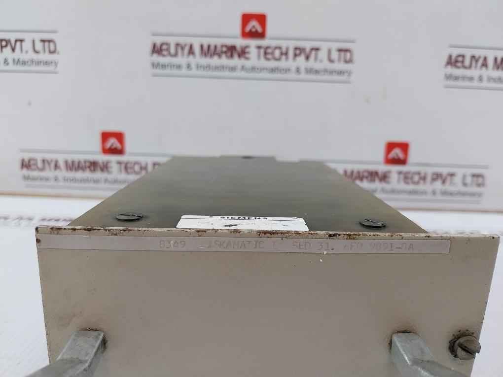 Siemens 6Fq 9891-0A Iskamatic E Sed 31. Module