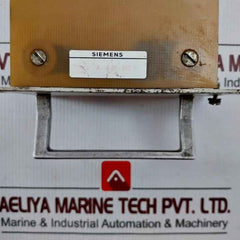 Siemens 6Fq 9891-0A Iskamatic E Sed 31. Module