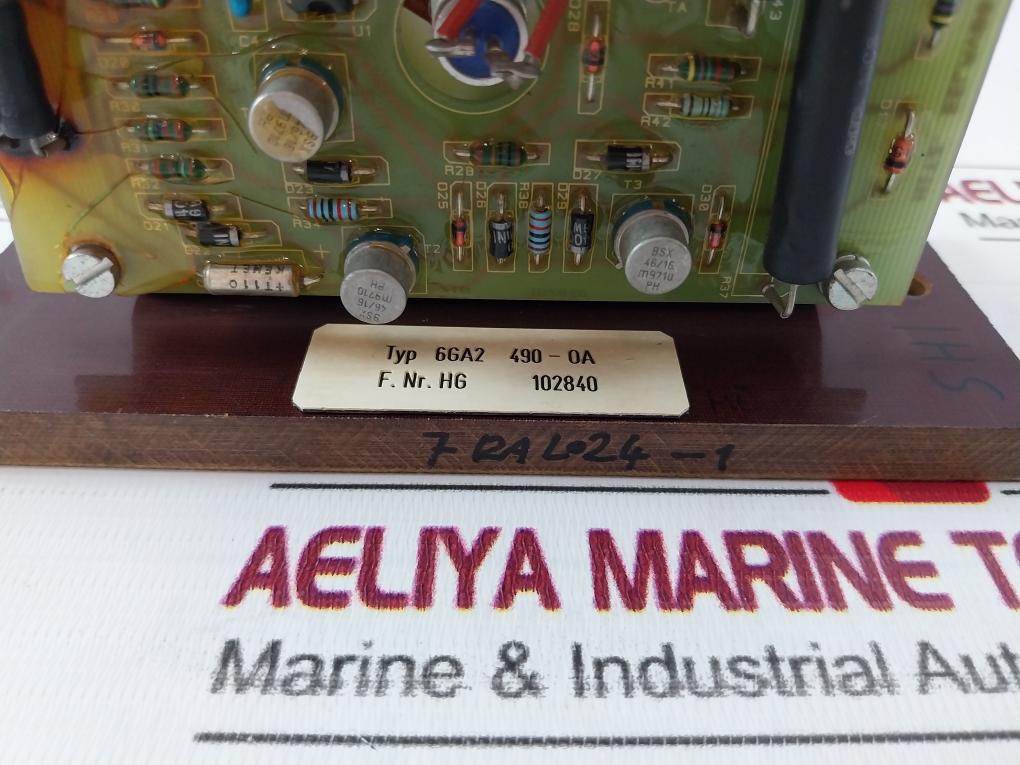 Siemens 6Ga2 490-0A Automatic Voltage Regulator Shi H1207