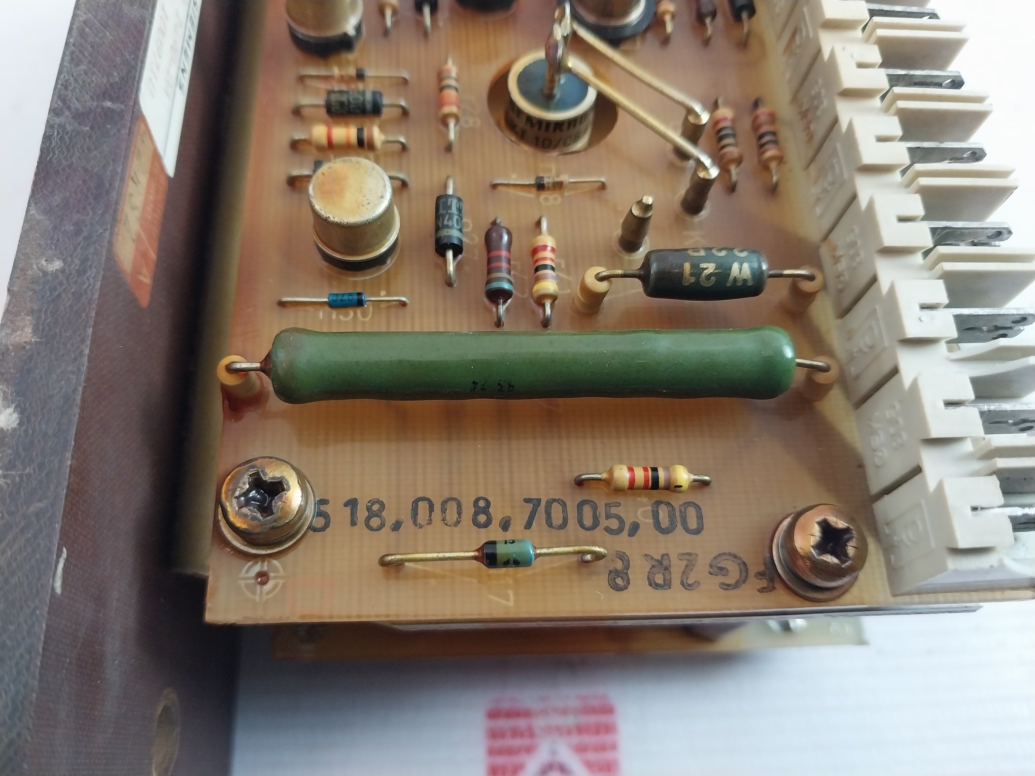 Siemens 6Ga 2490-0A Voltage Regulator A 1009710