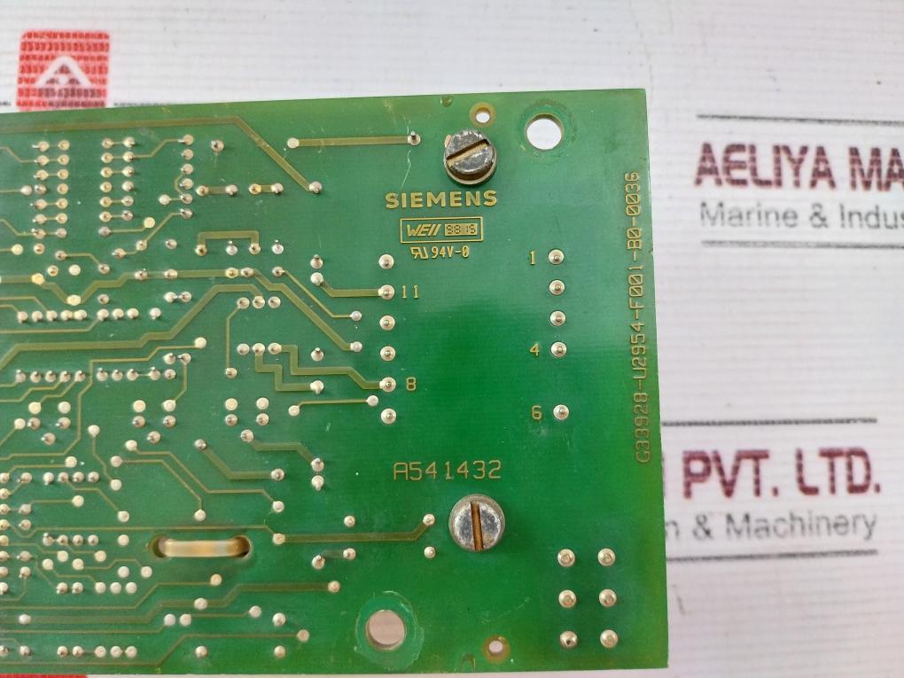 Siemens 6Ga2491-1A Automatic Voltage Regulator