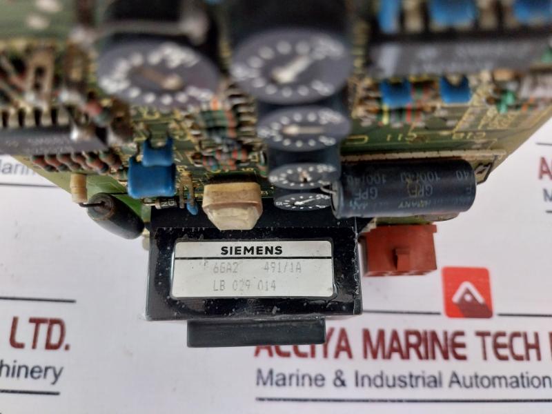 Siemens 6Ga2 492-1A Automatic Voltage Regulator