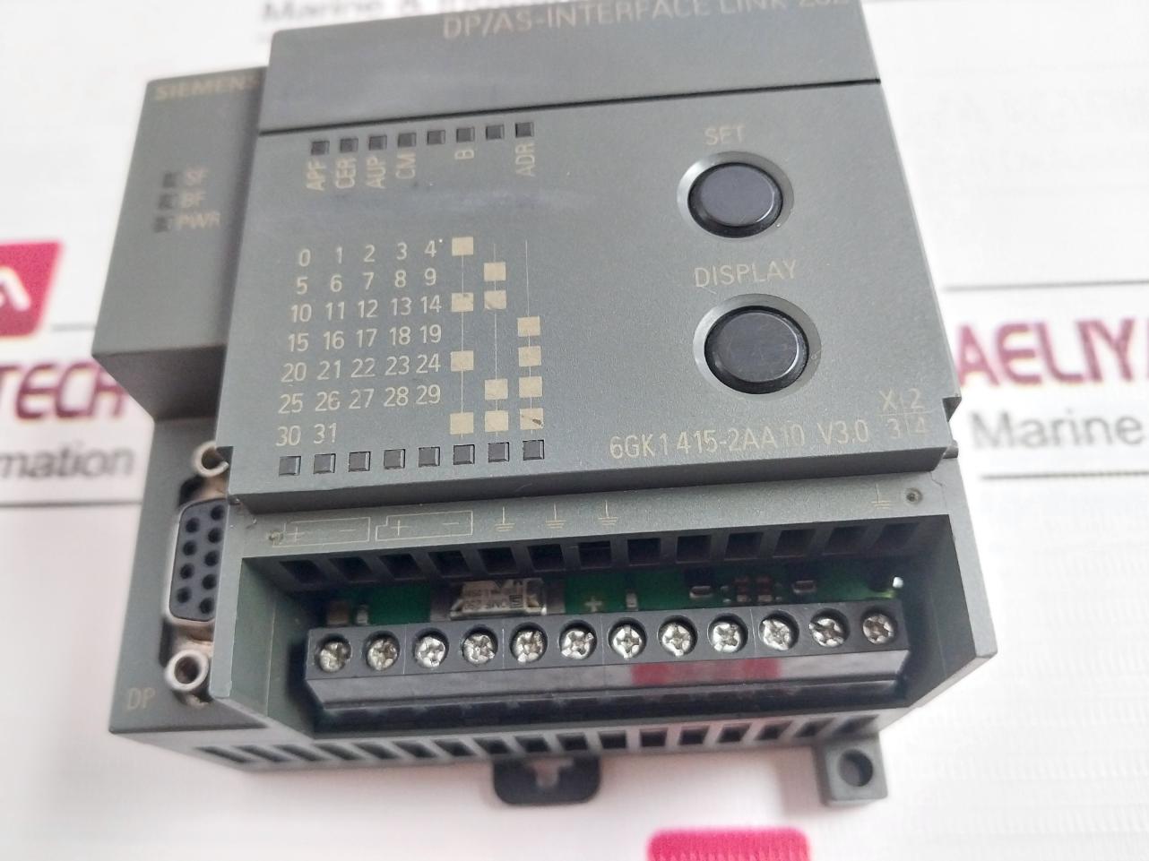 Siemens 6Gk1415-2Aa10 Dp/As Interface Link Module V3.0 Ma1202 C48K 250Ma