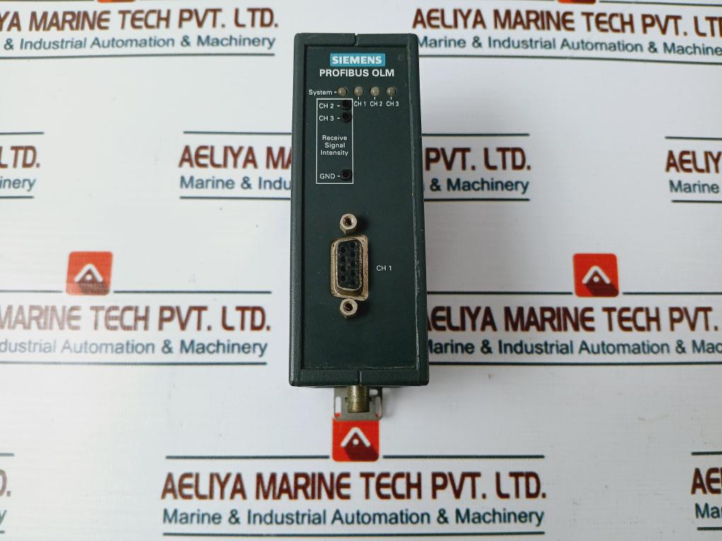 Siemens Simatic Net Profibus Olm/G12 6Gk1 502-3Cb10 Interface Module 24Vdc