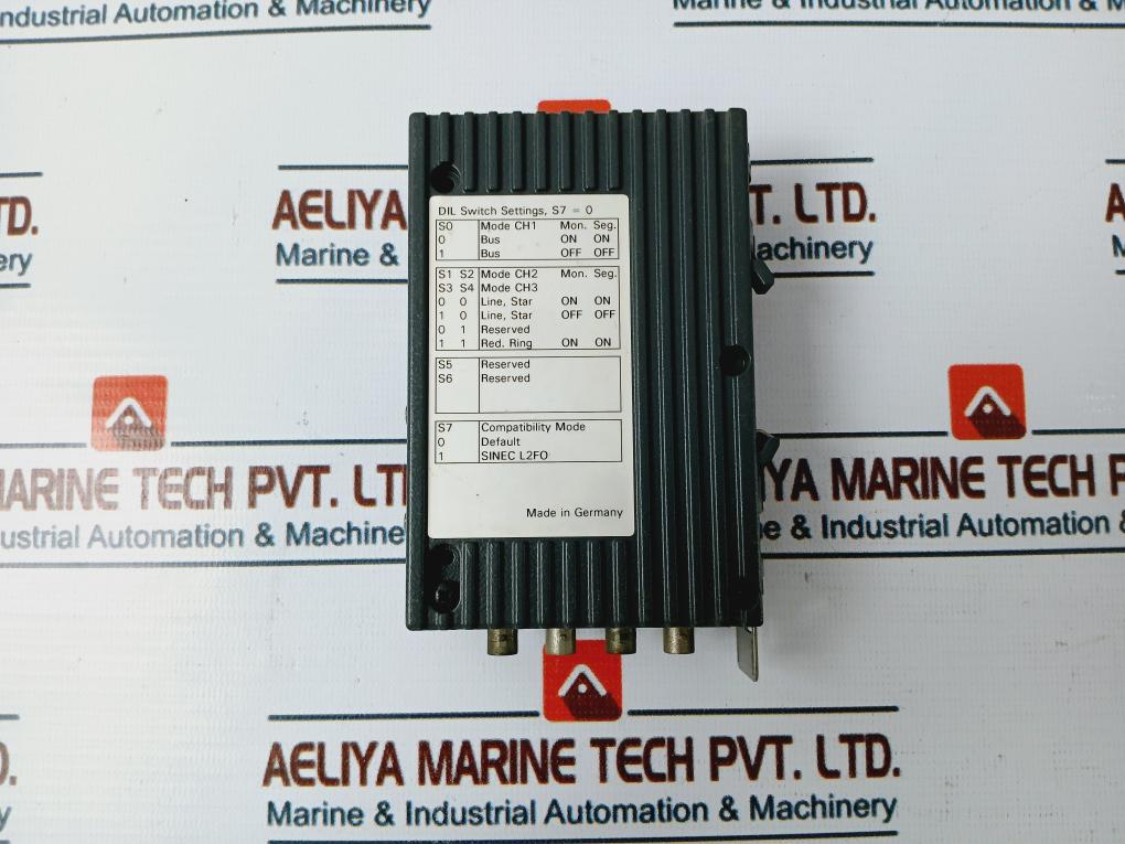 Siemens Simatic Net Profibus Olm/G12 6Gk1 502-3Cb10 Interface Module 24Vdc