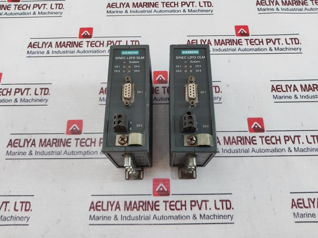 Siemens 6GK 1502-4AB10 Optical Link Module 24VDC 250MA