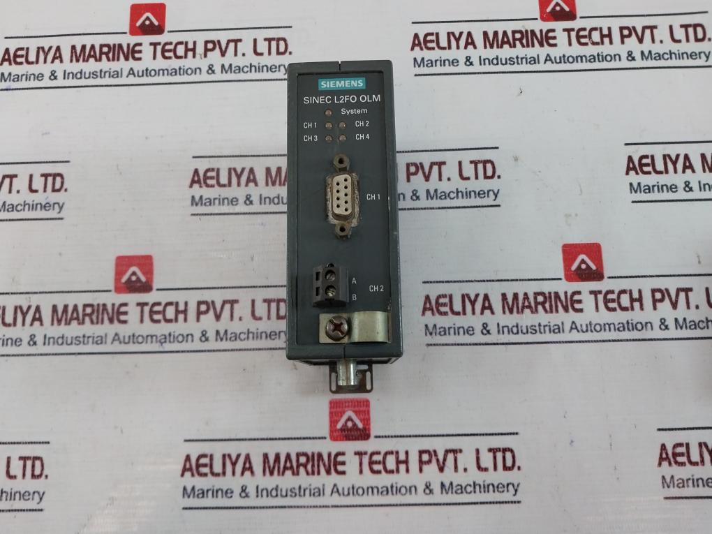 Siemens 6GK 1502-4AB10 Optical Link Module 24VDC 250MA