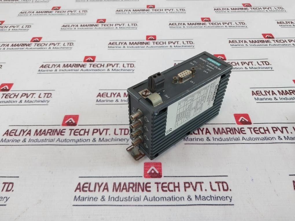 Siemens 6Gk 1502-4Ab10 Optical Link Module 24Vdc 250Ma