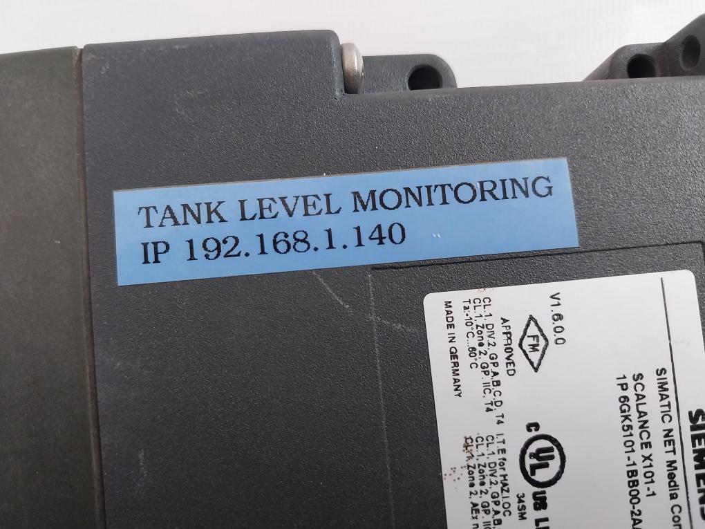 Siemens 6Gk5101-1Bb00-2Aa3 Interface Module