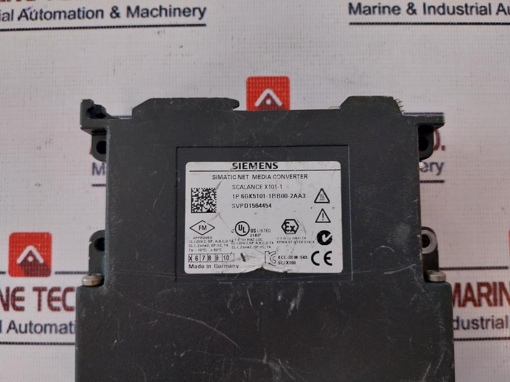 Siemens Simatic 6Gk5101-1Bb00-2Aa3 Net Media Converter 101-1Bb00-2Aa3