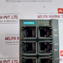 Siemens 6Gk5208-0Ba10-2Aa3 Scalance X208 Industrial Ethernet Switch
