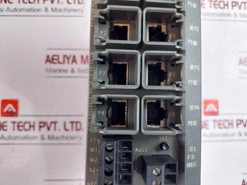 Siemens 6Gk5208-0Ba10-2Aa3 Scalance X208 Industrial Ethernet Switch