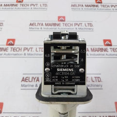Siemens 6Kc3104-0A Pressure Switch 380V Vde 0660 10A 500V