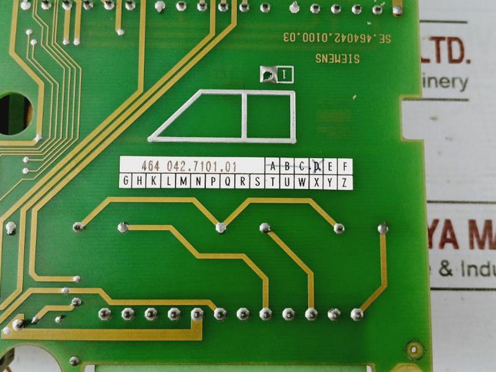 Siemens 6Qn5231-0Ba High Density Printed Circuit Board Module Se.464042.0100.03