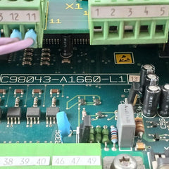 Siemens 6Ra 2325-6Dv61-0 Simoreg Compact Converter Q6J5854950 3Ac 400V 49A