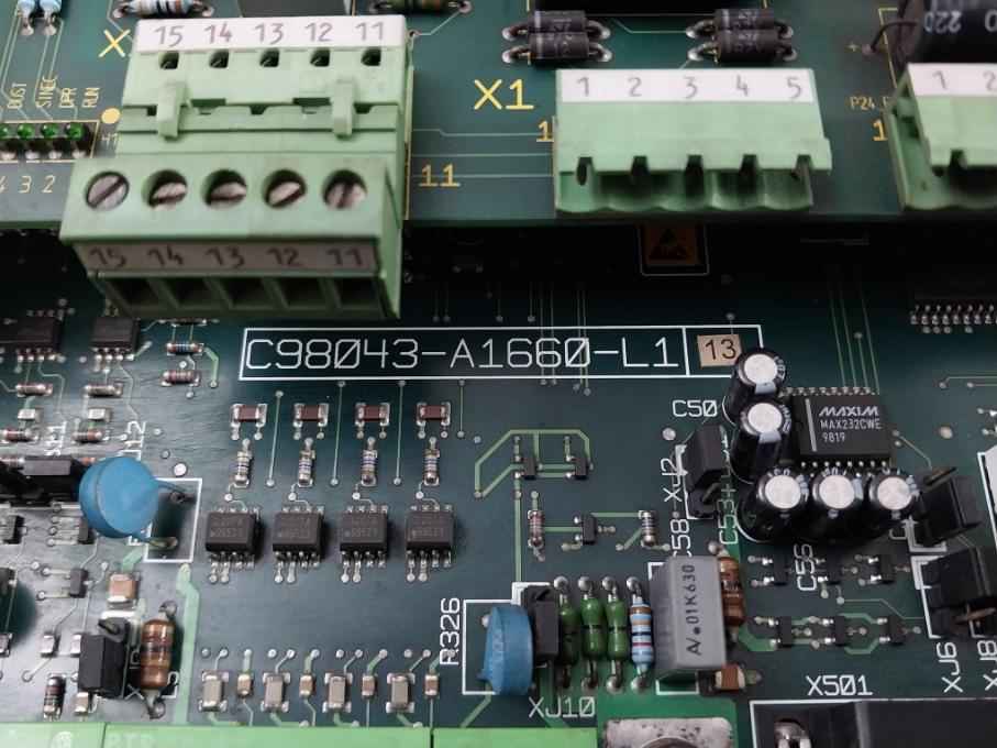 Siemens 6Ra 2332-6Dv61-0 Simoreg Compact Converter D420/140 Mreq-geg6V61-4A