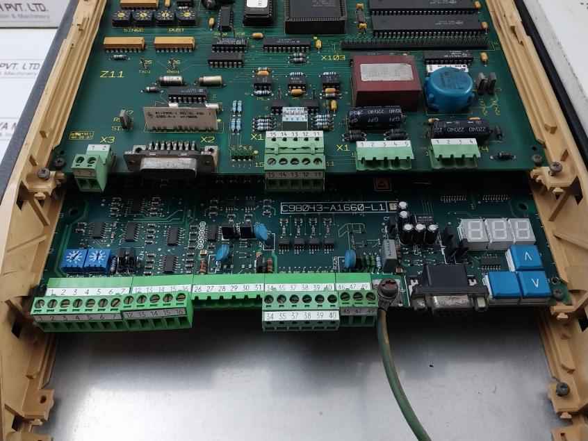 Siemens 6Ra 2332-6Dv61-0 Simoreg Compact Converter D420/140 Mreq-geg6V61-4A