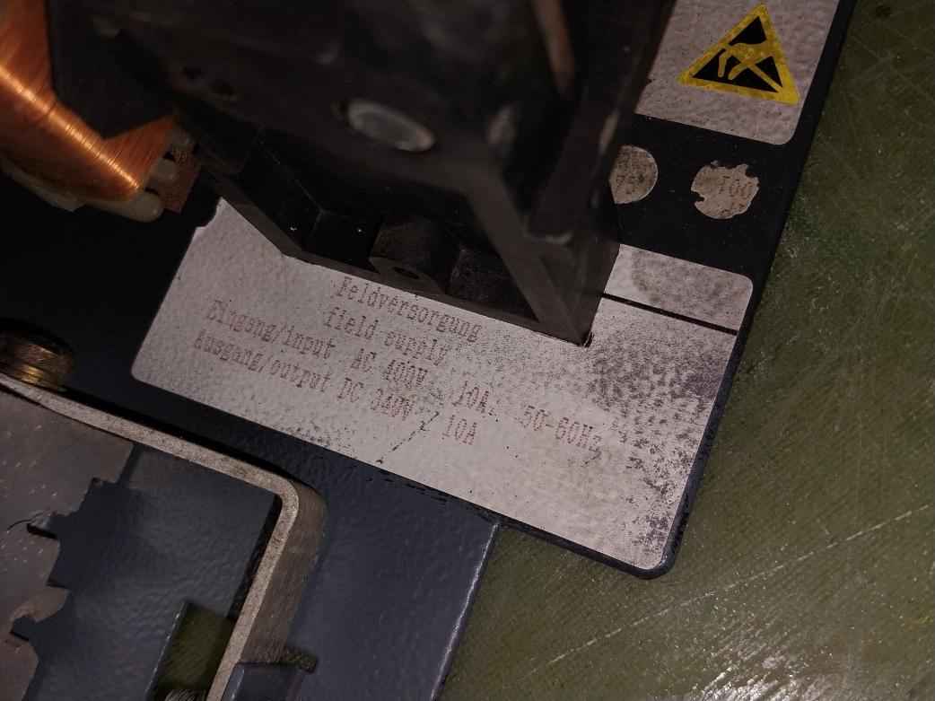 Siemens 6Ra 2332-6Dv61-0 Simoreg Compact Converter D420/140 Mreq-geg6V61-4A