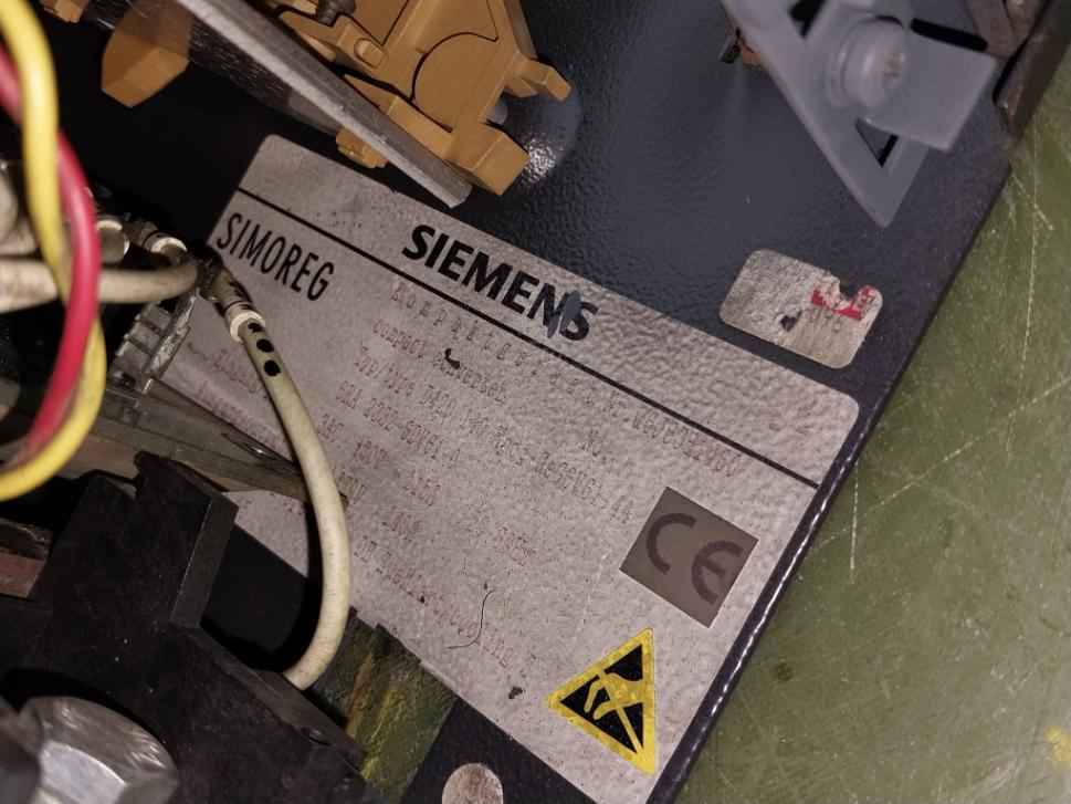 Siemens 6Ra 2332-6Dv61-0 Simoreg Compact Converter D420/140 Mreq-geg6V61-4A