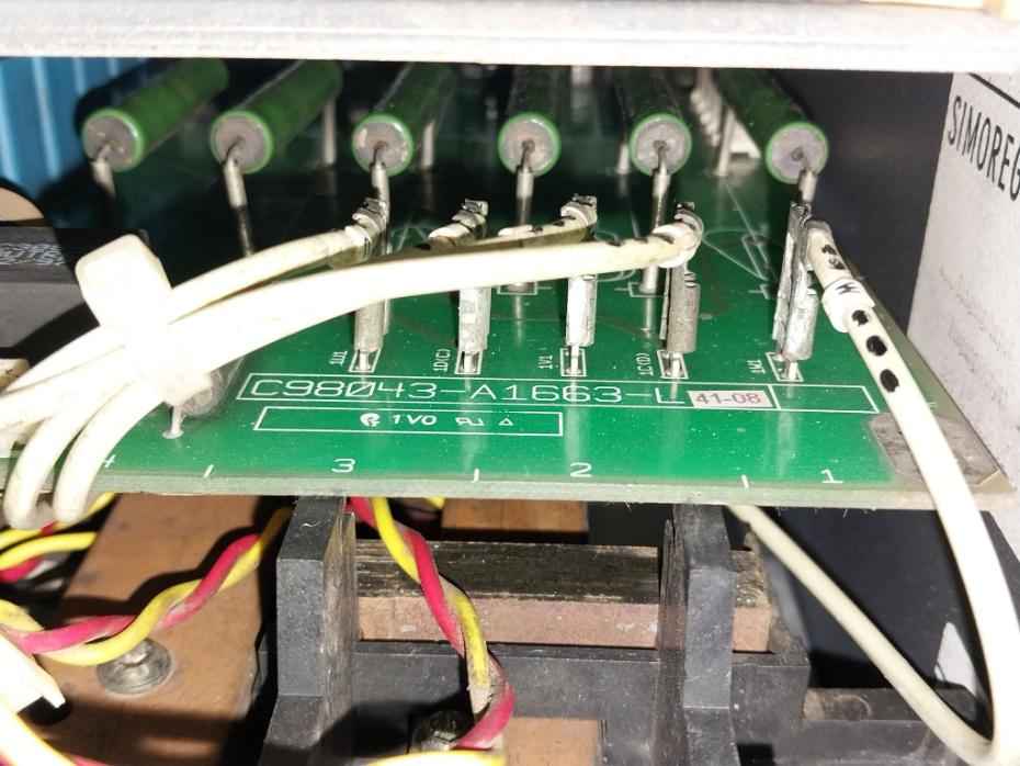 Siemens 6Ra 2332-6Dv61-0 Simoreg Compact Converter D420/140 Mreq-geg6V61-4A