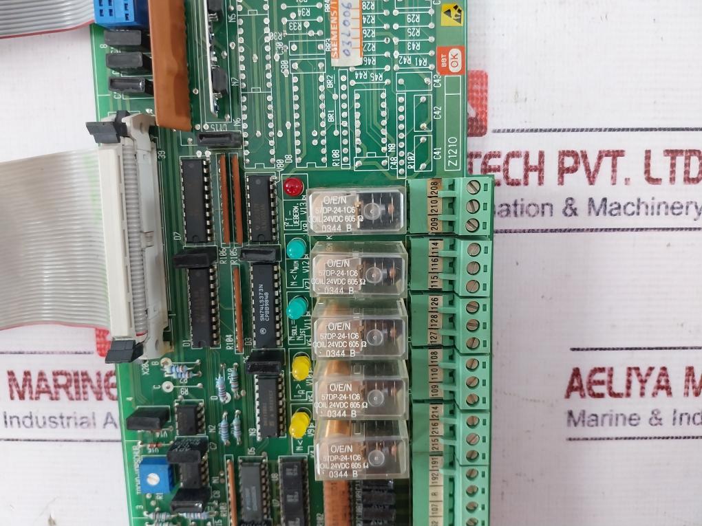 Siemens 6Ra8221-1Af00 Pc Board