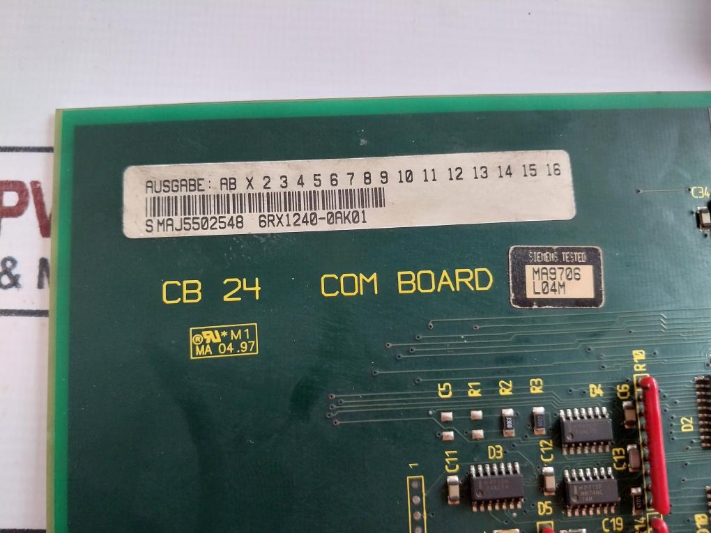 Siemens 6Rx1240-0Ak01 Communication Module Cb 24