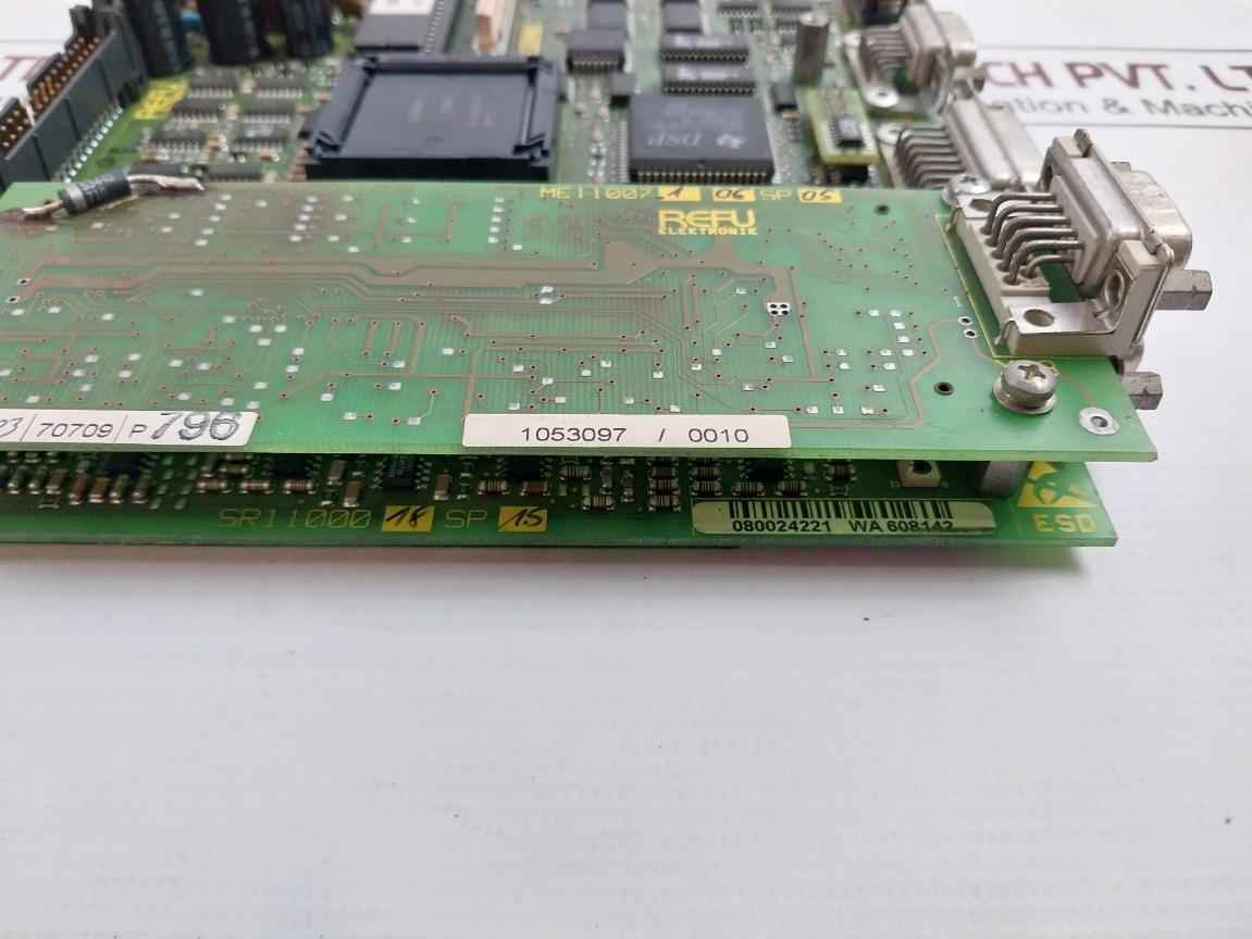 Siemens 6Se4220-1Ga20 Simovert P Inverter Drive Rev: B 3Ac 0-350V Dc530V 23A