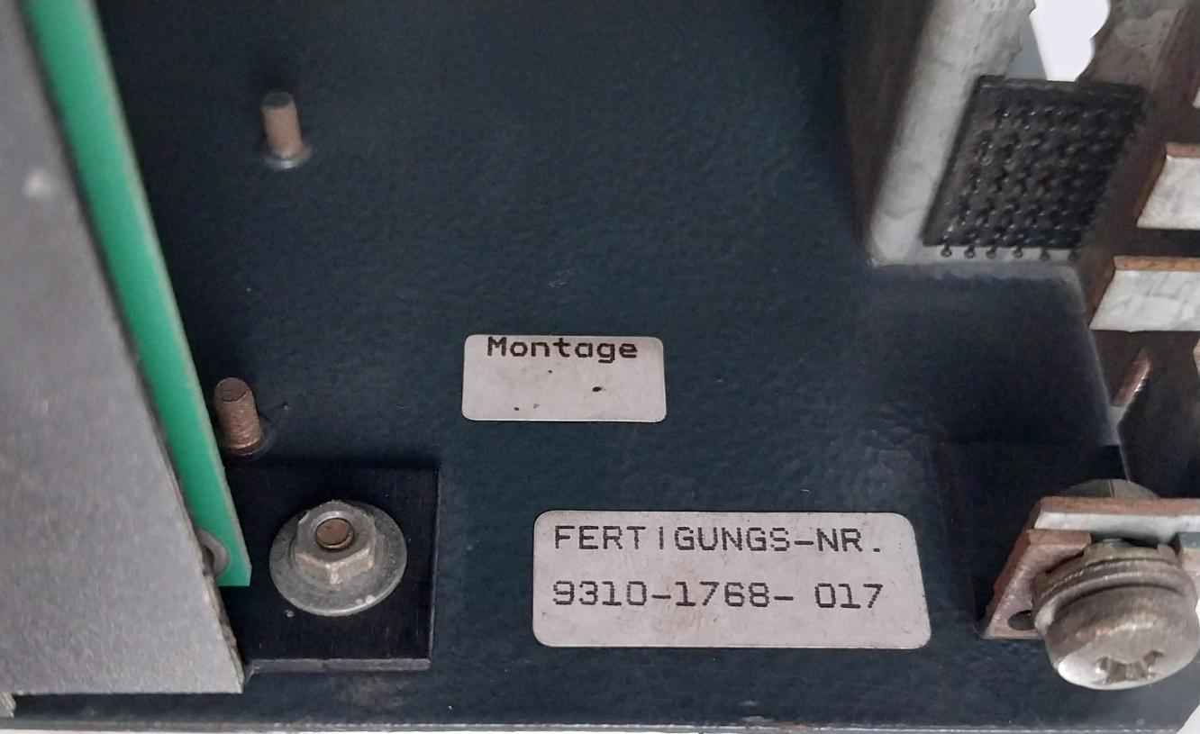 Siemens 6Se4220-1Ga20 Simovert P Inverter Drive Rev: B Dc530V 23A 3Ac 0-350V