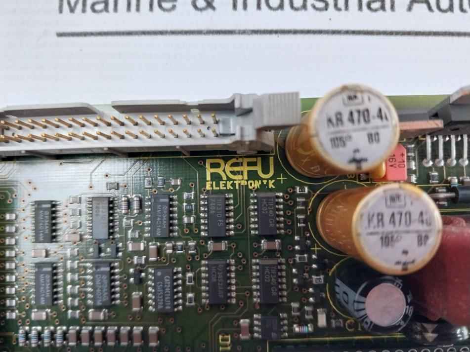 Siemens 6Se4220-1Ga20 Simovert P Inverter Drive Rev: B Dc530V 23A 3Ac 0-350V