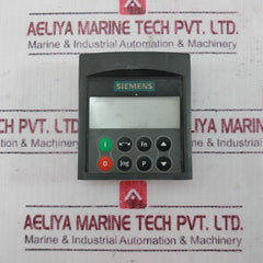 Siemens 6se6400-0bp00-0aa0 Micromaster 4 Basic Operator Panel
