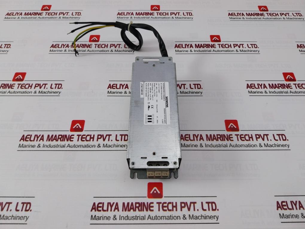 Siemens 6Se6400-3Cc00-4Ad3 Micromaster 4 Line Reactor 47-63Hz