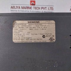 Siemens 6Se6420-2Ad24-0Ba0 Micromaster 420 Frequency Inverter