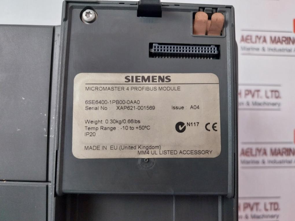 Siemens 6Se6420-2Ad24-0Ba1 Micromaster 10.2A 0-650Hz