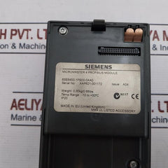 Siemens 6Se6420-2Ad24-0Ba1 Micromaster 420 Drive 380-480V 13.6A 47-63Hz