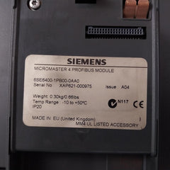 Siemens 6Se6420-2Ad27-5Ca0 Micromaster 380-480V