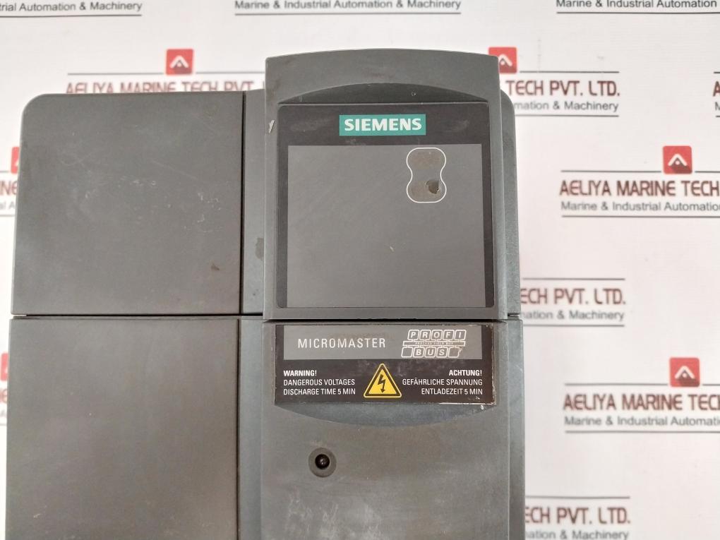 Siemens 6Se6420-2Ad27-5Ca1 Micromaster 420 With Filter 47-63Hz 380-480V