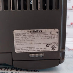 Siemens 6Se6440-2Ud25-5Ca1 Micromaster 440 Inverter Ip20