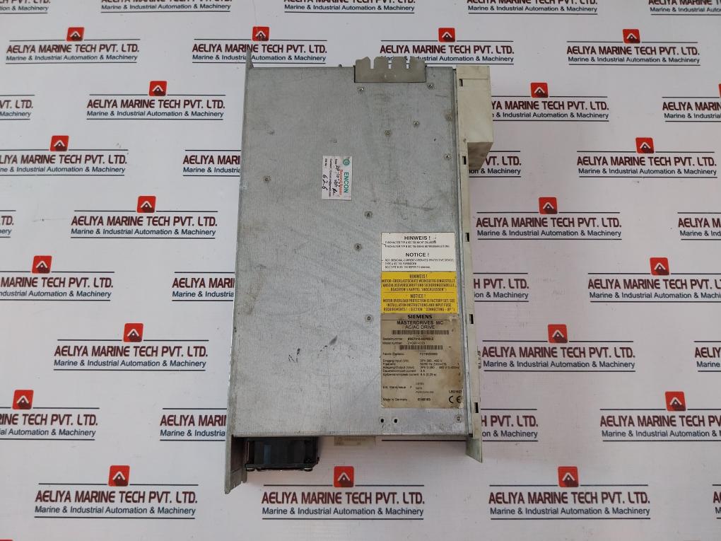 Siemens 6Se7013-0Ep50-z Masterdrives Mc Ac/Ac Drive Z=G91+C23 50/60Hz