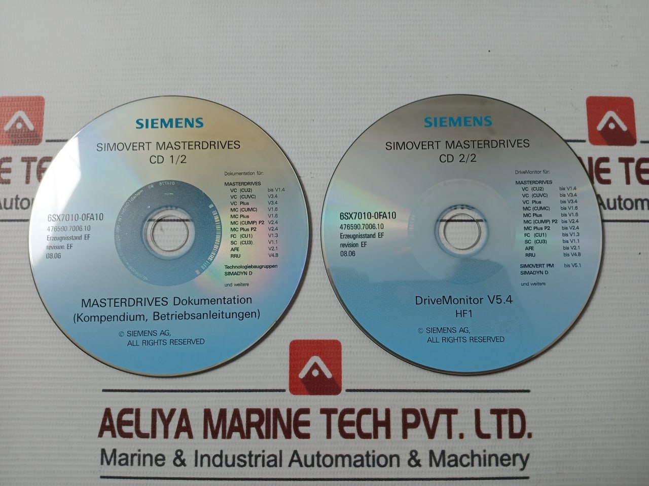 Siemens 6Se7013-0Ep50-z Masterdrives Mc Ac/Ac Drive 3Ph 0-380...480V 0-400Hz