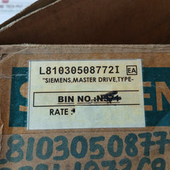 Siemens 6Se7013-0Ep50-z Masterdrives Mc Ac/Ac Drive 3Ph 0-380...480V 0-400Hz