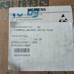 Siemens 6Se7013-0Ep50-z Masterdrives Mc Ac/Ac Drive 3Ph 0-380...480V 0-400Hz