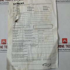 Siemens 6Se7013-0Ep50-z Masterdrives Mc Ac/Ac Drive 3Ph 0-380...480V 0-400Hz