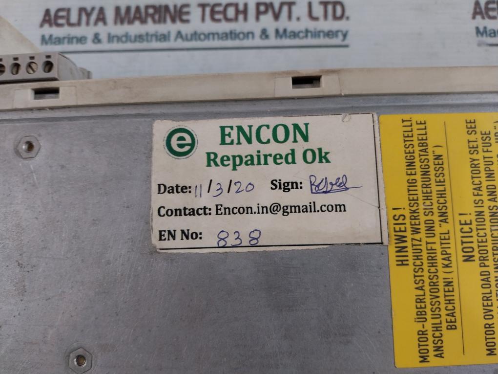 Siemens 6Se7013-0Ep50-z Masterdrives Mc Ac/Ac Drive Z=G91+C23