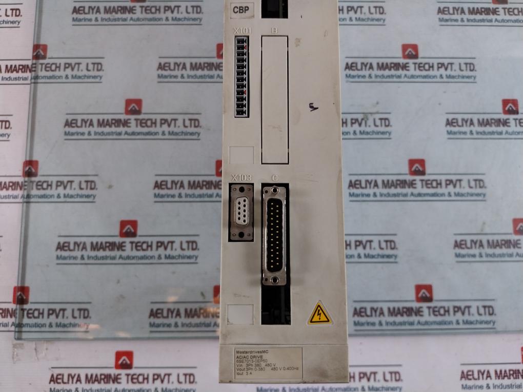 Siemens 6Se7013-0Ep50-z Masterdrives Mc Ac/Ac Drive Z=G91+C23