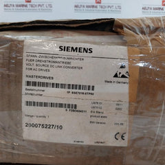 Siemens 6Se7016-0Tp50 Master Drive Motion Control Compact Plus Inverter 6A 480V