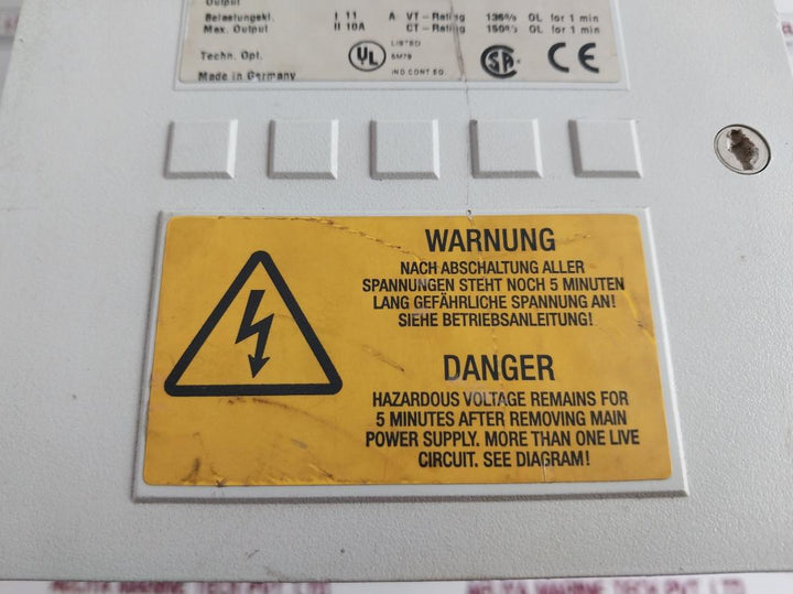 Siemens 6Se7021-1Ub61-z,